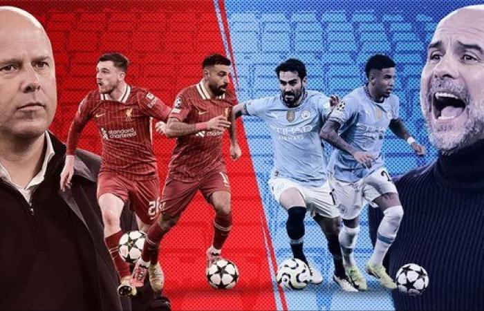 موعد مباراة ليفربول ومانشستر سيتي اليوم في الدوري الإنجليزي.. والقناة الناقلة