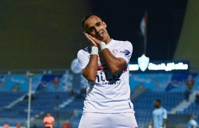 بأقدام ناصر منسي.. الزمالك يتقدم بهدفين نظيفين على غزل المحلة في الشوط الأول