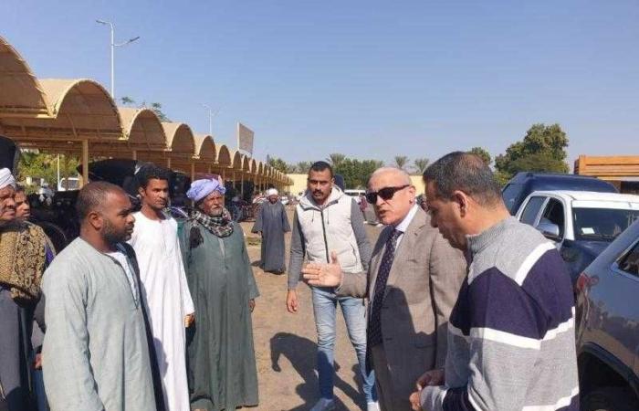 محافظ الأقصر يوجه بتطوير ورفع كفاءة ساحة مسجد ...