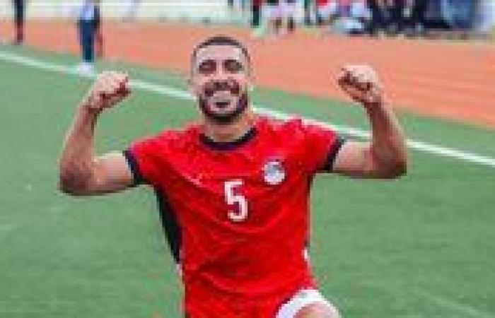 محمد ربيعة لاعب منتخب مصر يحتفل بزفافه في كفر الشيخ