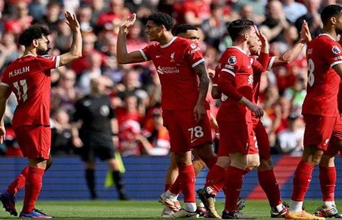 موعد مباراة ليفربول ونيوكاسل يونايتد اليوم في الدوري الانجليزي