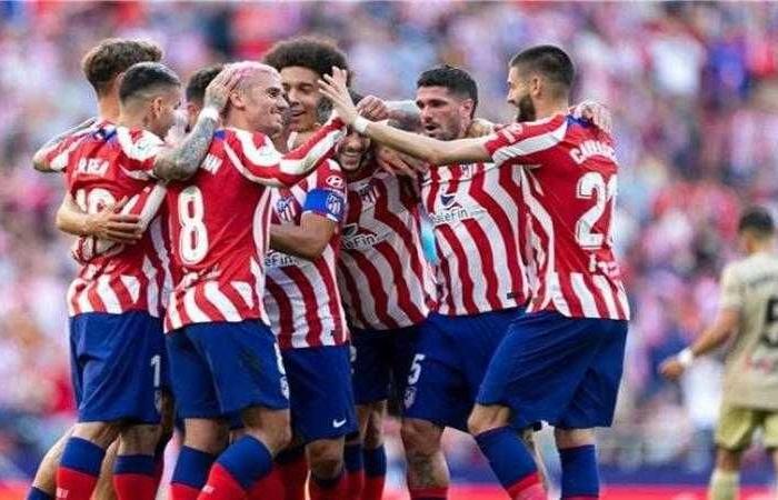 أتلتيكو مدريد يواجه إشبيلية في الدوري الإسباني