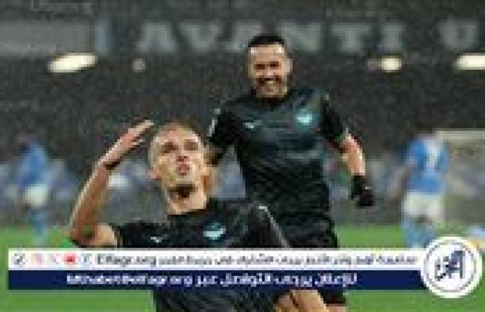 لاتسيو يوقف قطار نابولي ويهدي صدارة الدوري الإيطالي لأتالانتا