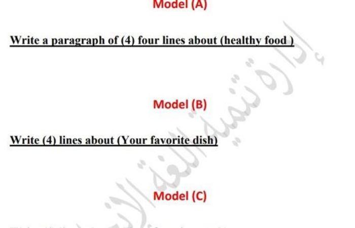 مراجعات نهائية.. أسئلة تقييم الأسبوع الـ 13 لغة إنجليزية لـ الصف الأول الإعدادي