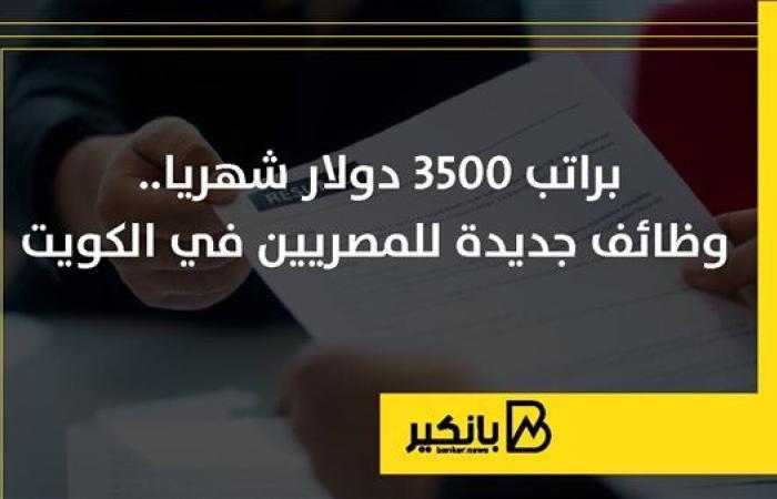 براتب 3500 دولار شهريا.. وظائف جديدة للمصريين في الكويت