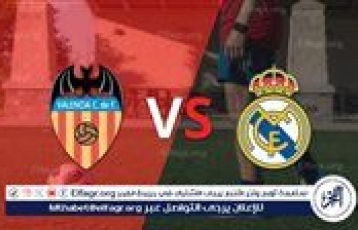 موعد مباراة ريال مدريد وفالنسيا في الدوري الإسباني والقنوات الناقلة