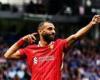 رقم قياسي جديد ينتظر محمد صلاح في قمة اليوم أمام مانشستر سيتي