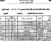 جدول امتحانات الفصل الدراسي الأول 2025 لجميع الصفوف بالوادي الجديد.. صور